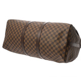 LOUIS VUITTON ルイヴィトン ダミエ キーポル バンドリエール 55 ブラウン N41414 ユニセックス ダミエキャンバス ボストンバッグ ABランク 中古 銀蔵
