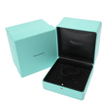 TIFFANY&Co. ティファニー タイタン byファレル ウィリアムズ ダイヤ0.46ct ユニセックス K18イエローゴールド YG チタン ブレスレット Aランク 中古 銀蔵