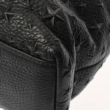 JIMMY CHOO ジミーチュウ ピムリコ スモール スターエンボス ホワイト/ブラウン PIMLICO/S EMG レディース キャンバス レザー トートバッグ ABランク 中古 銀蔵