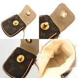 LOUIS VUITTON ルイヴィトン ポシェット トゥラム ブラウン M60020 レディース モノグラムキャンバス アクセサリーポーチ Aランク 中古 銀蔵