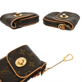 LOUIS VUITTON ルイヴィトン ポシェット トゥラム ブラウン M60020 レディース モノグラムキャンバス アクセサリーポーチ Aランク 中古 銀蔵