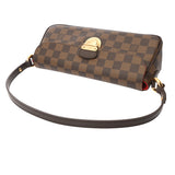 LOUIS VUITTON ルイヴィトン ダミエ ラヴェッロ PM ワンショルダー ブラウン N60007 レディース ダミエキャンバス ショルダーバッグ Aランク 中古 銀蔵