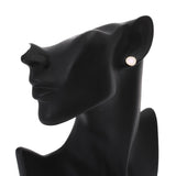 BVLGARI ブルガリ ブルガリブルガリ ピアス ホワイトシェル レディース K18ピンクゴールド PG ピアス Aランク 中古 銀蔵