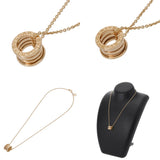 BVLGARI ブルガリ B-ZERO1 ネックレス レディース K18イエローゴールド YG ネックレス Aランク 中古 銀蔵