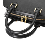 LOUIS VUITTON ルイヴィトン エピ ポンヌフ ノワール M52052 レディース エピレザー ハンドバッグ Aランク 中古 銀蔵