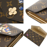 LOUIS VUITTON ルイヴィトン モノグラム ポルトフォイユ サラ ウィンターホリデーコレクション ヴィヴィエンヌ ブラウン M15336 レディース モノグラムキャンバス 長財布 未使用 銀蔵