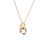 CARTIER カルティエ トリニティ クッションネックレス レディース K18YG/WG/PG ネックレス Aランク 中古 銀蔵