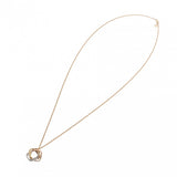 CARTIER カルティエ トリニティ クッションネックレス レディース K18YG/WG/PG ネックレス Aランク 中古 銀蔵