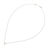 GRAFF グラフ ハートシェイプ ダイヤ 0.58ct D-VVS1 レディース Pt950プラチナ ネックレス Aランク 中古 銀蔵