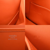 HERMES エルメス クリスティーヌ オレンジ □B刻印(1998年頃) レディース ヴォーガリバー ショルダーバッグ Bランク 中古 銀蔵
