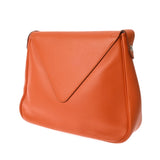 HERMES エルメス クリスティーヌ オレンジ □B刻印(1998年頃) レディース ヴォーガリバー ショルダーバッグ Bランク 中古 銀蔵
