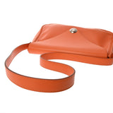 HERMES エルメス クリスティーヌ オレンジ □B刻印(1998年頃) レディース ヴォーガリバー ショルダーバッグ Bランク 中古 銀蔵