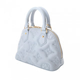 LOUIS VUITTON ルイヴィトン バブルグラム アルマ ソフト BB ブルーグラシエール M59822 レディース レザー ハンドバッグ ABランク 中古 銀蔵