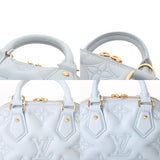 LOUIS VUITTON ルイヴィトン バブルグラム アルマ ソフト BB ブルーグラシエール M59822 レディース レザー ハンドバッグ ABランク 中古 銀蔵