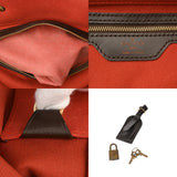 LOUIS VUITTON ルイヴィトン ダミエ グリニッジ PM ブラウン N41165 ユニセックス ダミエキャンバス ボストンバッグ ABランク 中古 銀蔵