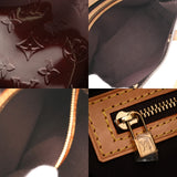 LOUIS VUITTON ルイヴィトン モノグラムヴェルニ リード PM アマラント M91993 レディース モノグラムヴェルニ ハンドバッグ Bランク 中古 銀蔵