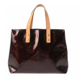 LOUIS VUITTON ルイヴィトン モノグラムヴェルニ リード PM アマラント M91993 レディース モノグラムヴェルニ ハンドバッグ Bランク 中古 銀蔵