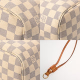 LOUIS VUITTON ルイヴィトン ダミエアズール ネヴァーフル MM ホワイト N51107 レディース ダミエアズールキャンバス トートバッグ Bランク 中古 銀蔵