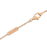 VAN CLEEF & ARPELS ヴァンクリーフ＆アーペル ヴィンテージ アルハンブラ ネックレス 1P レディース K18ピンクゴールド PG ネックレス Aランク 中古 銀蔵