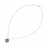 VAN CLEEF & ARPELS ヴァンクリーフ＆アーペル ヴィンテージ アルハンブラ ネックレス 1P レディース K18ピンクゴールド PG ネックレス Aランク 中古 銀蔵