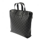 LOUIS VUITTON ルイヴィトン モノグラムエクリプス エクスプローラー 2WAYトート 黒 M40567 メンズ モノグラムキャンバス モノグラムエクリプスキャンバス ハンドバッグ ABランク 中古 銀蔵