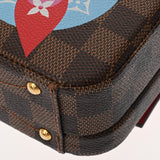 LOUIS VUITTON ルイヴィトン ダミエ ストーリーズボックス ブラウン N40048 レディース ダミエキャンバス トランク Aランク 中古 銀蔵