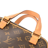 LOUIS VUITTON ルイヴィトン モノグラム エクサントリ シテ ブラウン M51161 レディース モノグラムキャンバス ハンドバッグ ABランク 中古 銀蔵
