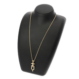 TIFFANY&Co. ティファニー タイタン byファレル ウィリアムス ユニセックス K18イエローゴールド YG ネックレス Aランク 中古 銀蔵