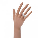BVLGARI ブルガリ モノロゴリング パヴェダイヤ ＃50 343886 9号 レディース K18ホワイトゴールド WG リング・指輪 Aランク 中古 銀蔵