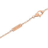 VAN CLEEF & ARPELS ヴァンクリーフ＆アーペル ヴィンテージ アルハンブラ ネックレス 2026年4月修理明細 レディース K18ピンクゴールド PG ネックレス Aランク 中古 銀蔵
