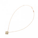 VAN CLEEF & ARPELS ヴァンクリーフ＆アーペル ヴィンテージ アルハンブラ ネックレス 2026年4月修理明細 レディース K18ピンクゴールド PG ネックレス Aランク 中古 銀蔵