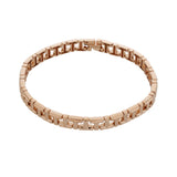 TIFFANY&Co. ティファニー Tトゥルー ナロー ブレスレット レディース K18ピンクゴールド PG ブレスレット Aランク 中古 銀蔵