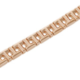 TIFFANY&Co. ティファニー Tトゥルー ナロー ブレスレット レディース K18ピンクゴールド PG ブレスレット Aランク 中古 銀蔵