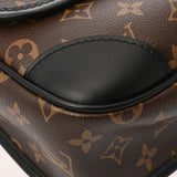 LOUIS VUITTON ルイヴィトン モノグラムマカサー アーチーメッセンジャー ブラウン/ブラック M46328 メンズ モノグラムキャンバス/レザー ショルダーバッグ Aランク 中古 銀蔵