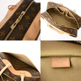 LOUIS VUITTON ルイヴィトン モノグラム ドーヴィル ブラウン M47270 レディース モノグラムキャンバス ハンドバッグ Aランク 中古 銀蔵