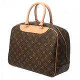 LOUIS VUITTON ルイヴィトン モノグラム ドーヴィル ブラウン M47270 レディース モノグラムキャンバス ハンドバッグ Aランク 中古 銀蔵