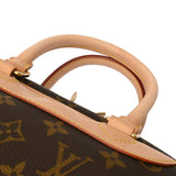 LOUIS VUITTON ルイヴィトン モノグラム ドーヴィル ブラウン M47270 レディース モノグラムキャンバス ハンドバッグ Aランク 中古 銀蔵