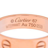 CARTIER カルティエ ラブリング #67 26.5号 レディース K18ピンクゴールド PG リング・指輪 Aランク 中古 銀蔵