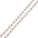 CARTIER カルティエ サントスネックレス レディース K18ホワイトゴールド WG ネックレス Aランク 中古 銀蔵