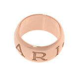 BVLGARI ブルガリ モノロゴリング ＃53 12号 ユニセックス K18イエローゴールド YG リング・指輪 Aランク 中古 銀蔵