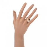 BVLGARI ブルガリ モノロゴリング ＃53 12号 ユニセックス K18イエローゴールド YG リング・指輪 Aランク 中古 銀蔵