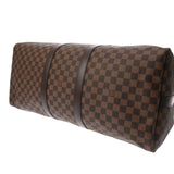 LOUIS VUITTON ルイヴィトン ダミエ キーポル バンドリエール 55 ブラウン N41414 ユニセックス ダミエキャンバス ボストンバッグ Aランク 中古 銀蔵