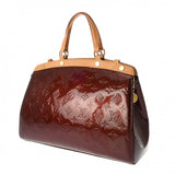 LOUIS VUITTON ルイヴィトン モノグラムヴェルニ ブレア MM ルージュフォービスト M91690 レディース ヴェルニ ハンドバッグ Bランク 中古 銀蔵