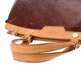 LOUIS VUITTON ルイヴィトン モノグラムヴェルニ ブレア MM ルージュフォービスト M91690 レディース ヴェルニ ハンドバッグ Bランク 中古 銀蔵