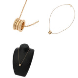 BVLGARI ブルガリ B.ZERO1 ネックレス レディース K18イエローゴールド YG ネックレス Aランク 中古 銀蔵
