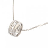 BVLGARI ブルガリ パレンテシ ネックレス レディース K18ホワイトゴールド WG ネックレス Aランク 中古 銀蔵