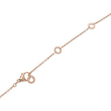 BVLGARI ブルガリ B-ZERO1 ネックレス スリーカラー レディース K18ピンクゴールド PG K18YG/K18WG ネックレス Aランク 中古 銀蔵