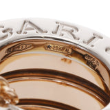 BVLGARI ブルガリ B-ZERO1 ネックレス スリーカラー レディース K18ピンクゴールド PG K18YG/K18WG ネックレス Aランク 中古 銀蔵
