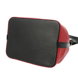 LOUIS VUITTON ルイヴィトン エピ プチノエ バイカラー レッド ノワール M44172 レディース エピレザー ショルダーバッグ Aランク 中古 銀蔵