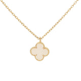 VAN CLEEF & ARPELS ヴァンクリーフ＆アーペル スウィート アルハンブラ レディース K18イエローゴールド YG ネックレス Aランク 中古 銀蔵